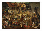 Fight between Carnival and Lent, 1559 by Pieter the Elder Bruegel