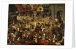 Fight between Carnival and Lent, 1559 by Pieter the Elder Bruegel