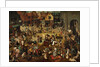 Fight between Carnival and Lent, 1559 by Pieter the Elder Bruegel