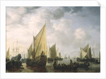 Naval Review, 1649 by Simon Jacobsz. Vlieger