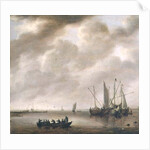 The Calm Sea, 1651 by Willem van Diest