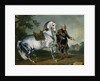 The Dappled Horse 'Scarramuie' en Piaffe by J.G. & Brand J.C. (1722-95) Hamilton