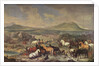 The Imperial Stud with Lipizzaner Horses by Johann Georg Hamilton