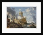 Turks Storming a Seaport, 1641 by Bonaventura Peeters