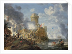 Turks Storming a Seaport, 1641 by Bonaventura Peeters
