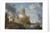 Turks Storming a Seaport, 1641 by Bonaventura Peeters