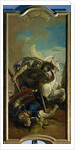 Death of the Consul Lucius Junius Brutus in a duel with Aruns by Giovanni Battista Tiepolo
