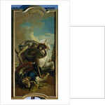 Death of the Consul Lucius Junius Brutus in a duel with Aruns by Giovanni Battista Tiepolo