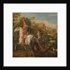 A Hussar on horseback, 1773 by Bernardo Bellotto