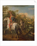 A Hussar on horseback, 1773 by Bernardo Bellotto