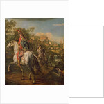 A Hussar on horseback, 1773 by Bernardo Bellotto