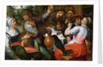 Peasant Feast, 1566 by Maerten van Cleve
