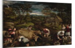 Harvest,, 1576 by Jacopo Bassano