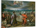 Allegory of the Turkish Wars: The Declaration of War at Constantinople, 1603-4 by Johann or Hans von Aachen