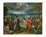 Allegory of the Turkish Wars: The Declaration of War at Constantinople, 1603-4 by Johann or Hans von Aachen
