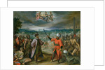Allegory of the Turkish Wars: The Declaration of War at Constantinople, 1603-4 by Johann or Hans von Aachen