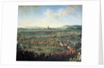 The Entrance of Emperor Francis I into Frankfurt, accompanied by Joseph II by Martin van Mytens or Meytens