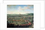 The Entrance of Emperor Francis I into Frankfurt, accompanied by Joseph II by Martin van Mytens or Meytens