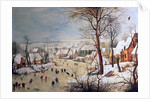 Winter Landscape with Birdtrap, 1601 by Pieter the Younger Brueghel