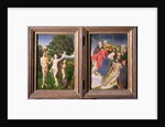 Diptych of The Fall of Man and The Redemption, after 1479 by Hugo van der Goes