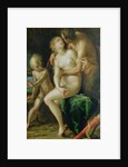 Jupiter, Antiope and Cupid, 16th century by Johann or Hans von Aachen