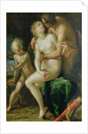 Jupiter, Antiope and Cupid, 16th century by Johann or Hans von Aachen