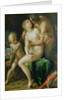 Jupiter, Antiope and Cupid, 16th century by Johann or Hans von Aachen