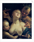 Bacchus, Venus and Cupid by Johann or Hans von Aachen