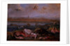 Creatures from the four continents in a landscape with a view of Canton in the background by Ferdinand van Kessel