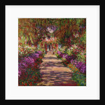 A Pathway in Monet's Garden, Giverny, 1902 by Claude Monet