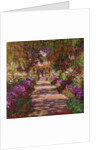 A Pathway in Monet's Garden, Giverny, 1902 by Claude Monet