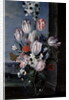 Flowers in a Crystal Vase, 1652 by Jan van den Hecke