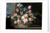 Flowers in a Basket, 1650-56 by Jan van den Hecke