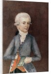Wolfgang Amadeus Mozart, c.1780 by Johann Nepomuk della Croce