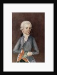 Wolfgang Amadeus Mozart, c.1780 by Johann Nepomuk della Croce