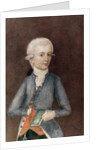 Wolfgang Amadeus Mozart, c.1780 by Johann Nepomuk della Croce