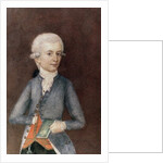 Wolfgang Amadeus Mozart, c.1780 by Johann Nepomuk della Croce
