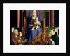 Madonna with Saint Nicholas of Bari by Antonello da Messina