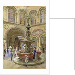 The Bank and Stock Exchange Building, Herrengasse, Vienna, 1891 by Franz Alt