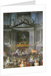 A Cavalcade in the Winter Riding School of the Vienna Hof to celebrate the defeat of the French Army at Prague by Martin van Mytens or Meytens