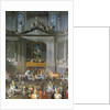 A Cavalcade in the Winter Riding School of the Vienna Hof to celebrate the defeat of the French Army at Prague by Martin van Mytens or Meytens