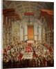 Coronation Banquet of Joseph II in Frankfurt, 1764 by Martin van Mytens or Meytens
