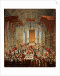 Coronation Banquet of Joseph II in Frankfurt, 1764 by Martin van Mytens or Meytens