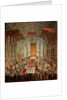 Coronation Banquet of Joseph II in Frankfurt, 1764 by Martin van Mytens or Meytens