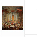 Coronation Banquet of Joseph II in Frankfurt, 1764 by Martin van Mytens or Meytens