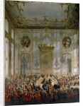 Court Banquet in the Great Antechamber of the Hofburg Palace, Vienna by Martin van Mytens or Meytens