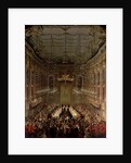Banquet in the Redoutensaal, Vienna, 1760 by Martin van Mytens or Meytens