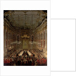 Banquet in the Redoutensaal, Vienna, 1760 by Martin van Mytens or Meytens