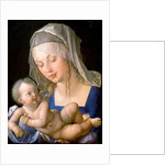 Virgin and child holding a half-eaten pear, 1512 by Albrecht Dürer or Duerer
