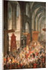 The Investiture Joseph II following his coronation as Emperor of Germany in Frankfurt Cathedral, 1764 by Martin van Mytens or Meytens